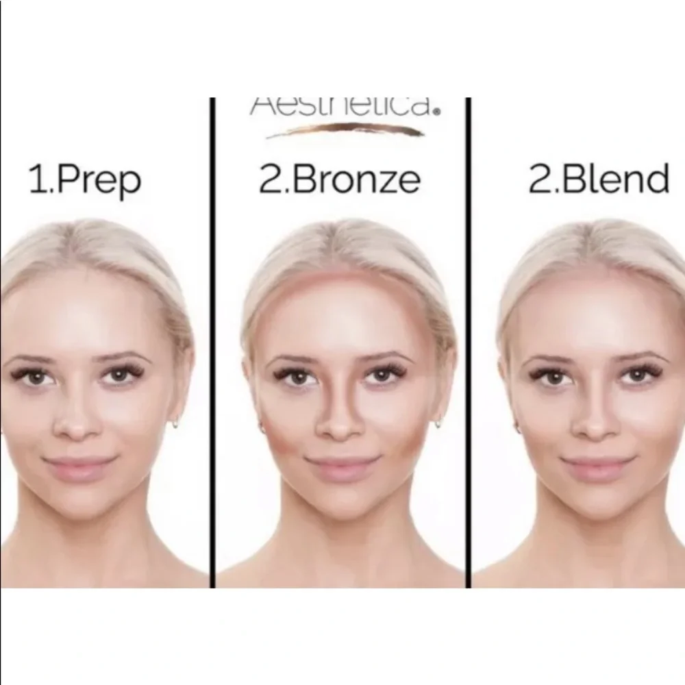 Aesthetica Sunset Bronzer for‎ the perfect beach glow,bronzing and contouring